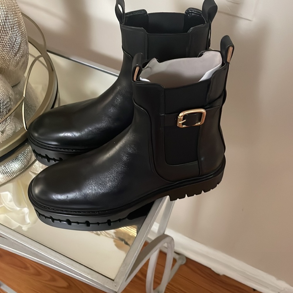 Zara black boots - Picture 2 of 4